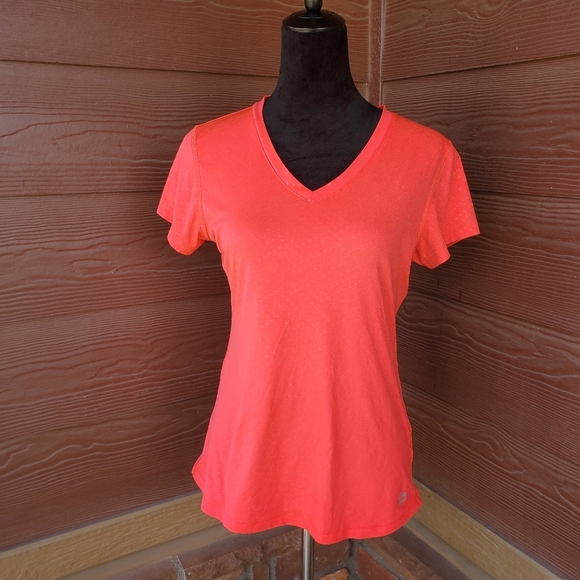 RBX Performance Women's Athletic Activewear T-Shirt Size Medium Neon Orange - Picture 1 of 16